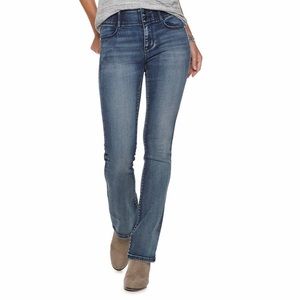 Apt. 9 Tummy Control Midrise Bootcut Jeans